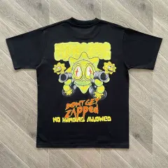 Glo Gang A Glory World Alien Sun Mascot White T-Shirt