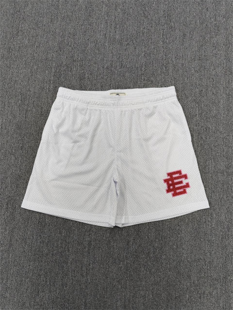 1:1 Top Qualtiy Eric Emanuel Eric Emanuel White Classic Training Mesh Shorts