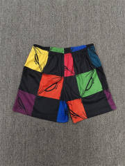 1:1 Top Qualtiy Eric Emanuel Multicolor Allover EE Letter Print Mesh Shorts