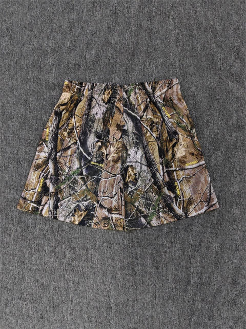 1:1 Top Qualtiy Eric Emanuel Tree Camo EE Logo Mesh Shorts