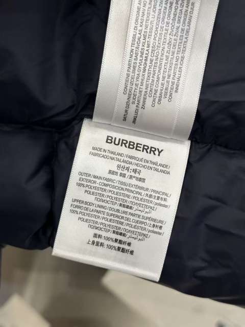 1:1 quality version Classic Plaid-Lined Hooded Quilted Casual Zip-Up Down Jacket 2 colors 29481390
