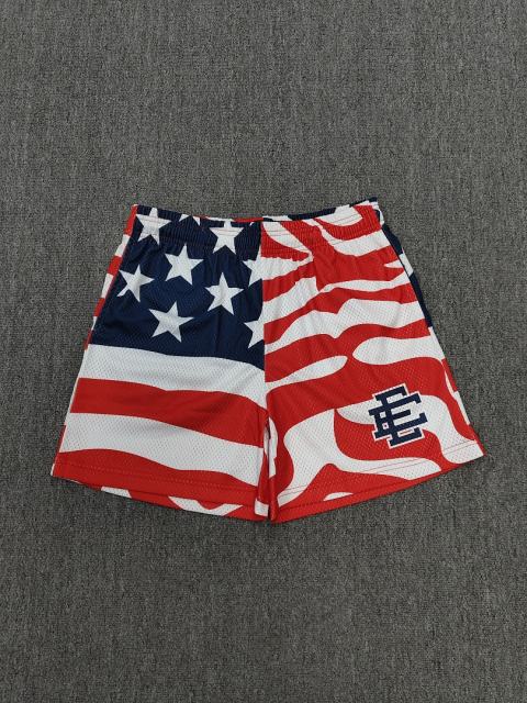 1:1 Top Quality Eric Emanuel American Flag Print Mesh Shorts