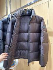 1:1 quality version Stand Collar Knight Rubber Badge Quilted Down Jacket 2 colors 29481527