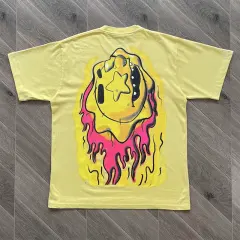 Glo Gang Lightning Sun Mascot Yellow T-Shirt