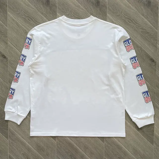 GloGang Glory Boyz Flag Style Black Long Sleeve T-Shirt