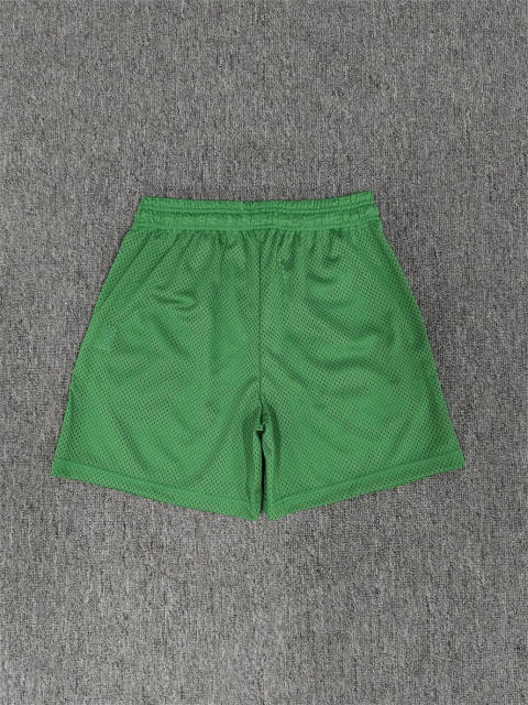 1:1 Top Qualtiy Eric Emanuel Dark Green Classic EE Mesh Shorts