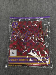 1:1 Top Qualtiy Eric Emanuel Red Green Monogram Allover Print EE Logo Mesh Shorts