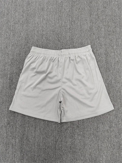 1:1 Top Qualtiy Eric Emanuel Grey Grim Reaper EE Logo Mesh Shorts