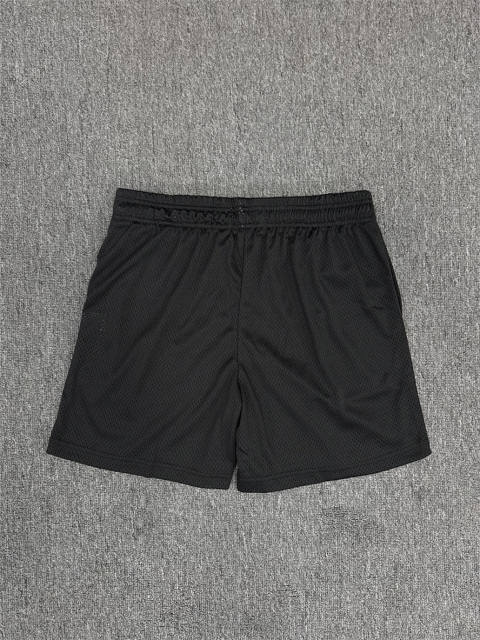 1:1 Top Qualtiy Eric Emanuel Black Eagle Head EE Logo Mesh Shorts