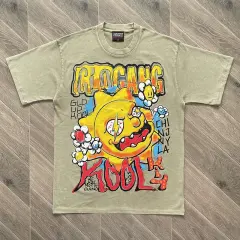 Glo Gang Kool Sun Mascot Sage Green T-Shirt
