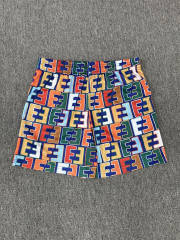 1:1 Top Qualtiy Eric Emanuel Multicolor Allover EE Letter Print Mesh Shorts