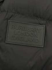 1:1 quality version Rubber Logo Patch Hooded Quilted Casual Zip-Up Down Jacket 3 colors 29481485