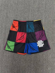 1:1 Top Qualtiy Eric Emanuel Multicolor Allover EE Letter Print Mesh Shorts