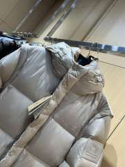 1:1 quality version Knight Logo Plaid Placket Hooded Quilted Down Jacket 3 colors 29481498