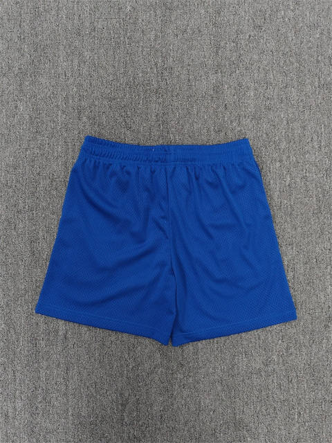 1:1 Top Qualtiy Eric Emanuel Blue NY Knicks EE Logo Mesh Shorts