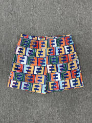 1:1 Top Qualtiy Eric Emanuel Multicolor Allover EE Letter Print Mesh Shorts
