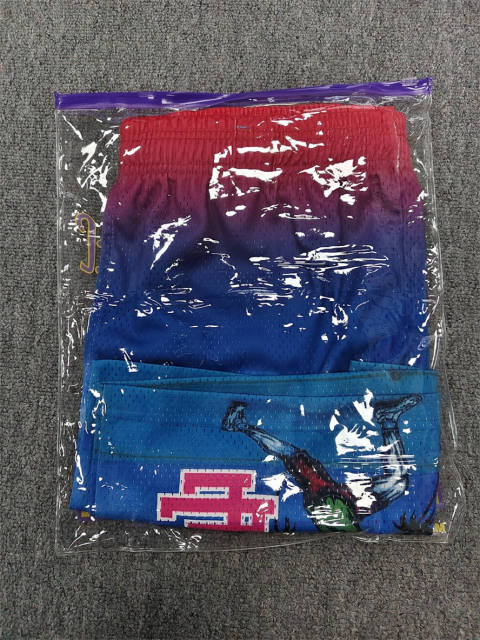 1:1 Top Qualtiy Eric Emanuel Skeleton Tennis EE Logo Mesh Shorts
