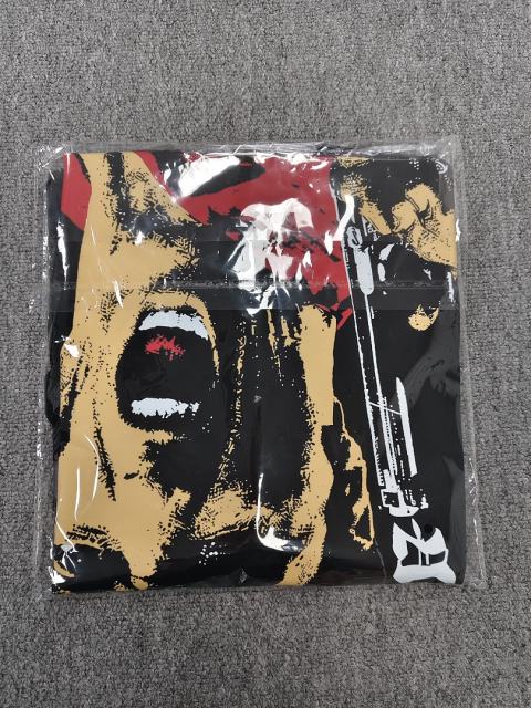 High Quality ASAALI Black Scarface Tony Montana Portrait Graphic T-Shirt