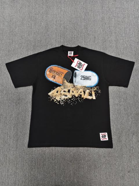 High Quality ASAALI Black Adderall XR 25MG Capsule Graphic T-Shirt