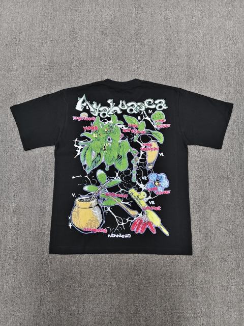 High Quality ASAALI Black Alien Monster Graphic T-Shirt