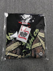 High Quality ASAALI Black Tied Hands Botanical Asaali Graphic T-Shirt