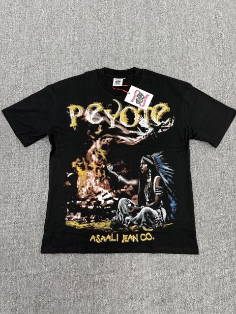High Quality ASAALI Black Peyote Fire Ritual Asaali Front Back Graphic T-Shirt