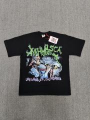 High Quality ASAALI Black Alien Monster Graphic T-Shirt
