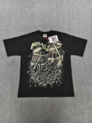 High Quality ASAALI Black Tied Hands Botanical Asaali Graphic T-Shirt