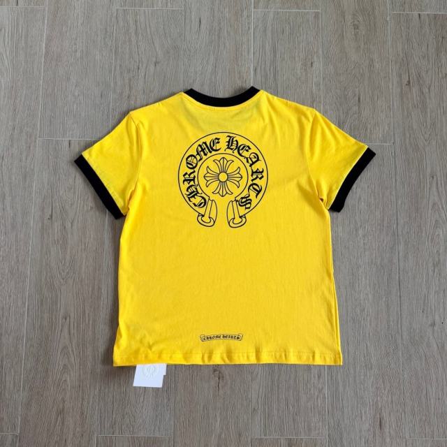 1:1 quality version Color Block Banner Horseshoe Ladies Print Tee 5 colors 29334586