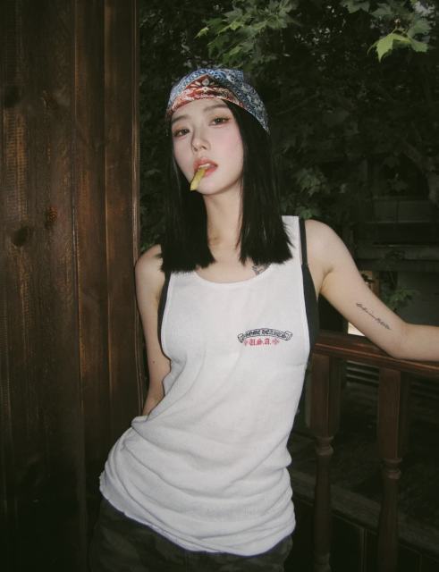 1:1 quality version USA Flag Print On Back Knit Tank Dress 2 colors 29306370