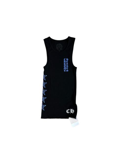 1:1 quality version Sanskrit Pentagram Blue Printed Knitted Tank Dress for girls 29033520