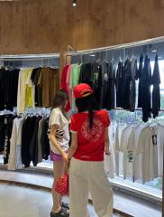 1:1 quality version Color Block Banner Horseshoe Ladies Print Tee 5 colors 29334586