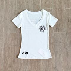 1:1 quality version Horseshoe USA Flag Neck Print Tee 2 colors for girls 29306369