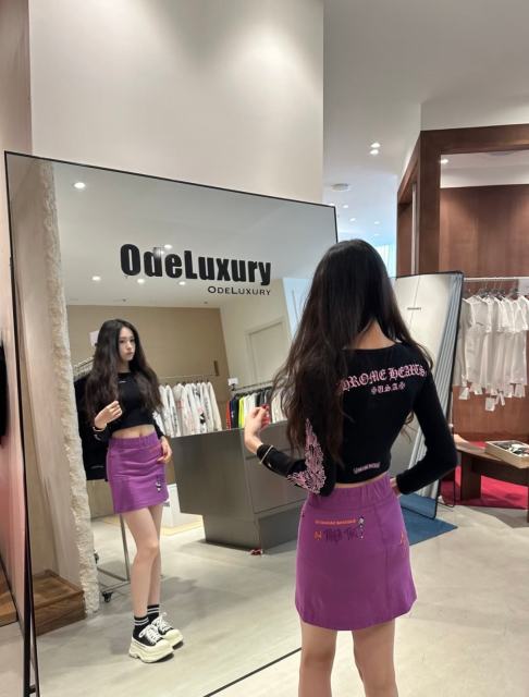 1:1 quality version American Graffiti Streetwear Multi Color Letter Print High Waist A Line Mini Skirt for girls 29392559