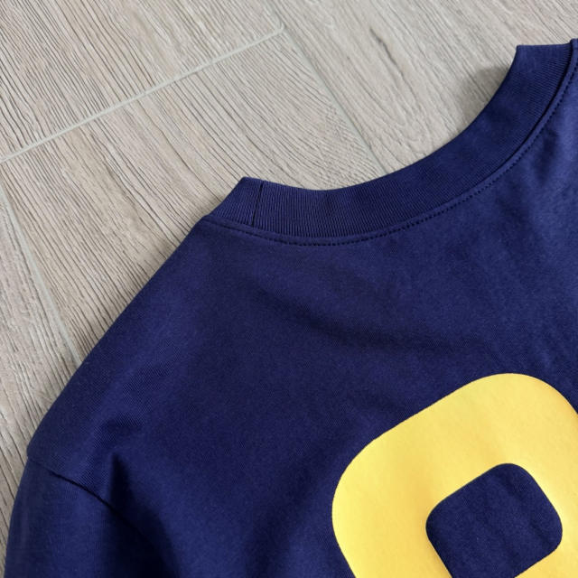 1:1 quality version Number Horseshoe Print Color Block Thin Breathable 3/4 Sleeve Long Sleeve T-Shirt  3 colors for girls 29380260
