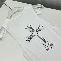 1:1 quality version Sanskrit Back Classic Cross Print Long Bodycon Tank Dress 2 colors 29093453
