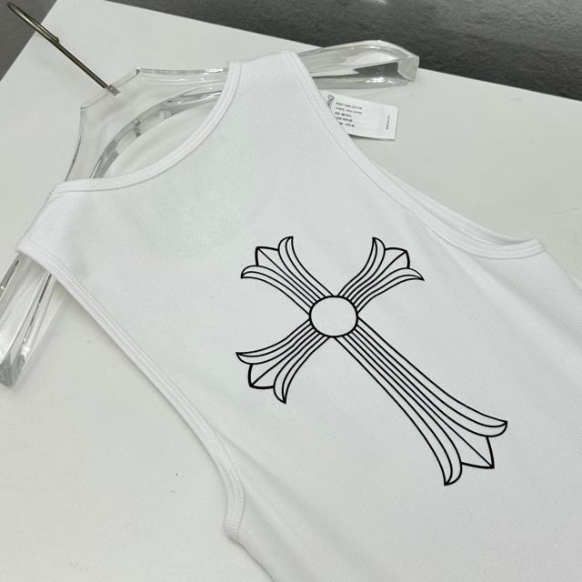 1:1 quality version Sanskrit Back Classic Cross Print Long Bodycon Tank Dress 2 colors 29093453