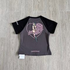 1:1 quality version Deadly Doll Raglan Sleeve Girl Group Style Print Tee 5 colors 29306360