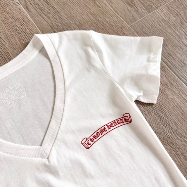 1:1 quality version Scroll Print V-Neck Tee for girls 29033514