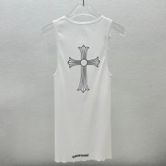 1:1 quality version Sanskrit Back Classic Cross Print Long Bodycon Tank Dress 2 colors 29093453