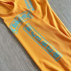 1:1 quality version Color Block Sanskrit Orange Knitted Tank Dress for girls 29033519