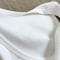 1:1 quality version Side T-Shape Sanskrit Printed Knitted Tank Dress 6 colors for girls 29033524