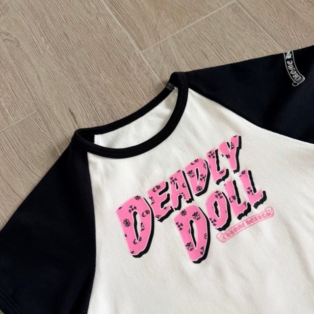 1:1 quality version Deadly Doll Raglan Sleeve Girl Group Style Print Tee 5 colors 29306360