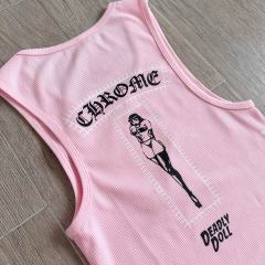 1:1 quality version Co-branded Deadly Doll Statue of Liberty Cross Sanskrit Knitted Tank Dress for girls 29033517