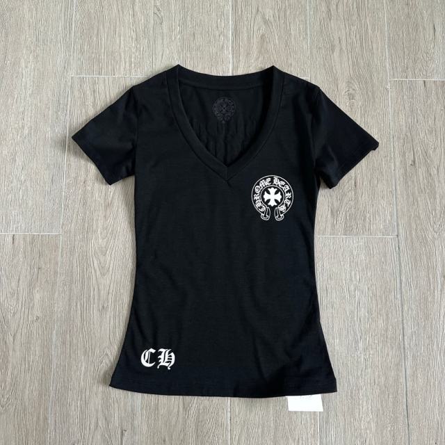 1:1 quality version Sanskrit Cross Horseshoe Neck Print Tee 2 colors for girls 29306368