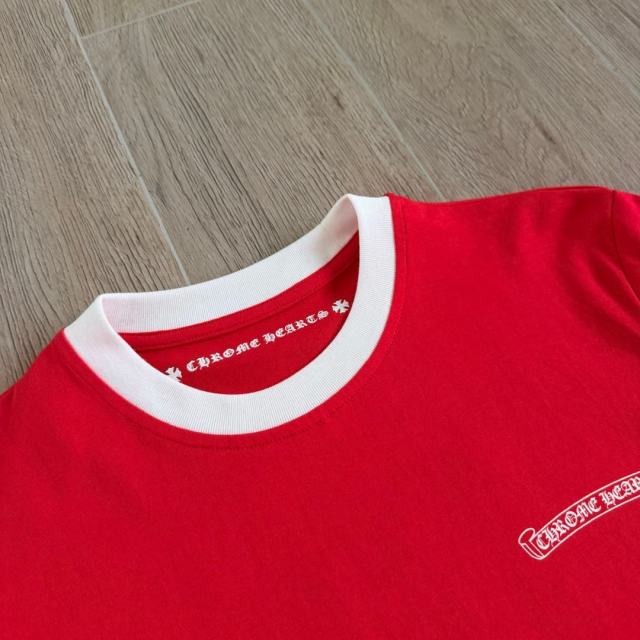 1:1 quality version Color Block Banner Horseshoe Ladies Print Tee 5 colors 29334586