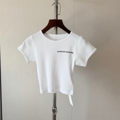 1:1 quality version Matty Boy Collab Sinister Monster Print Waffle Knit Cropped Tee for girls 29426228