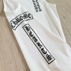 1:1 quality version Side T-Shape Sanskrit Printed Knitted Tank Dress 6 colors for girls 29033524