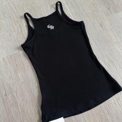 1:1 quality version Cross Flower Embroidery Knit Cami Top 3 colors 29306376