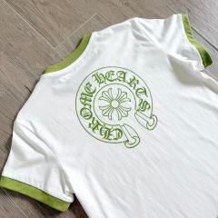 1:1 quality version Color Block Banner Horseshoe Ladies Print Tee 5 colors 29334586